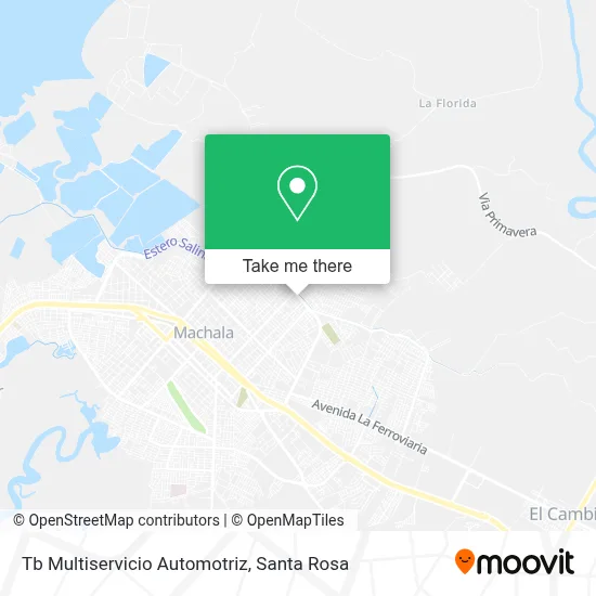 Tb Multiservicio Automotriz map