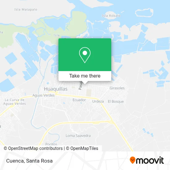 Cuenca map