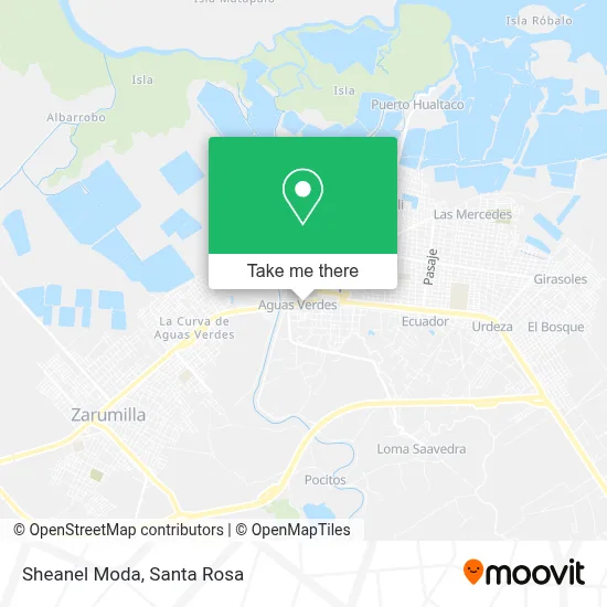 Sheanel Moda map