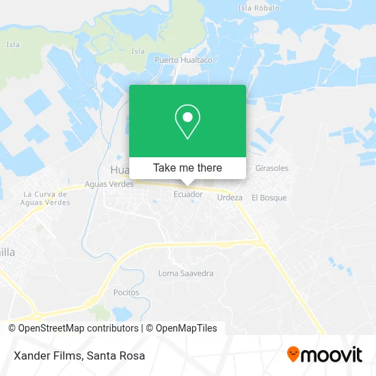 Xander Films map