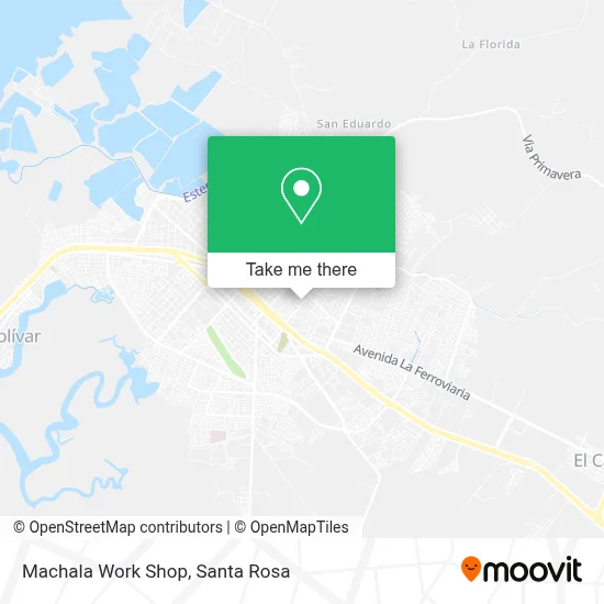 Machala Work Shop map