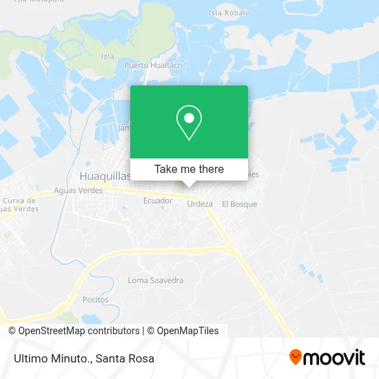 Ultimo Minuto. map