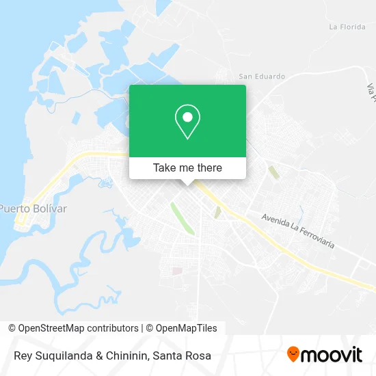 Rey Suquilanda & Chininin map
