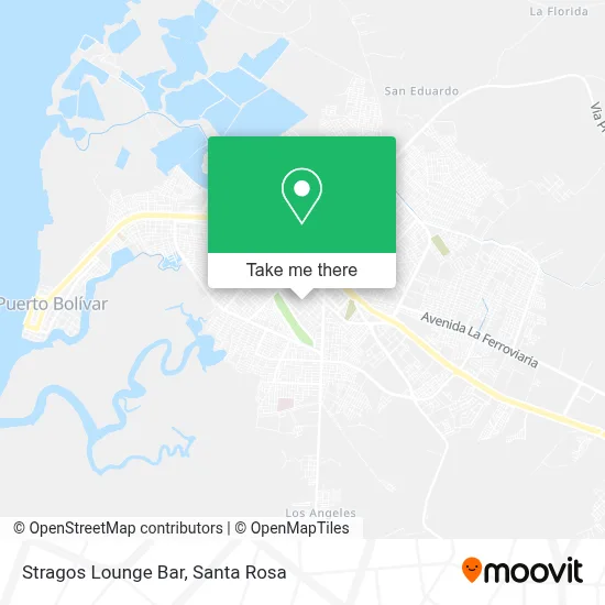 Stragos Lounge Bar map
