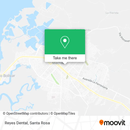 Reyes Dental map
