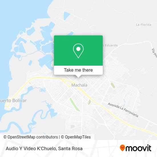 Audio Y Video K'Chuelo map