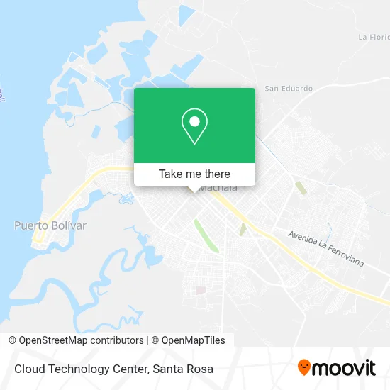 Cloud Technology Center map