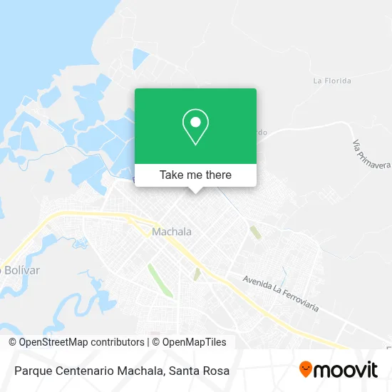 Parque Centenario Machala map