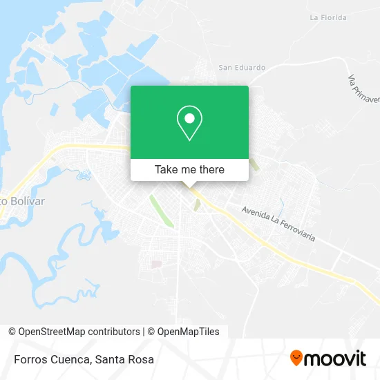 Forros Cuenca map