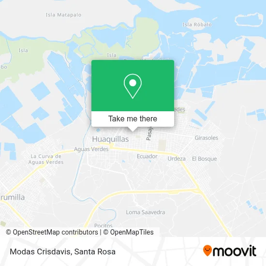 Modas Crisdavis map