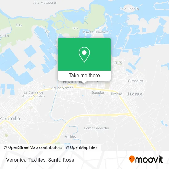 Veronica Textiles map