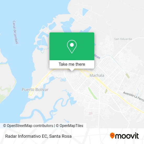 Radar Informativo EC map