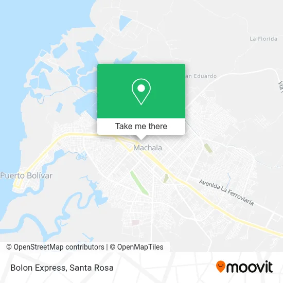 Bolon Express map
