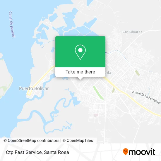 Ctp Fast Service map