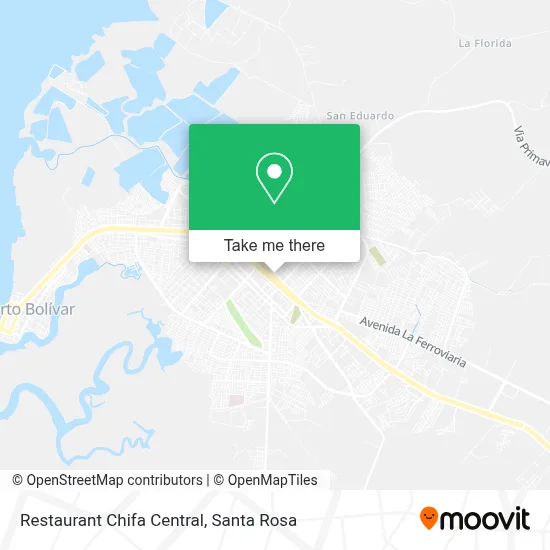 Restaurant Chifa Central map