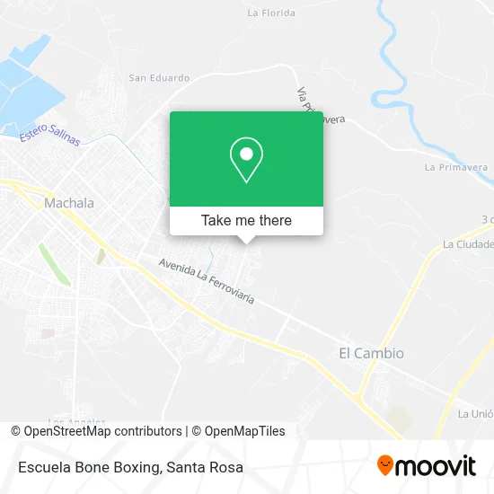 Escuela Bone Boxing map