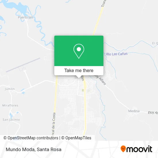Mundo Moda map