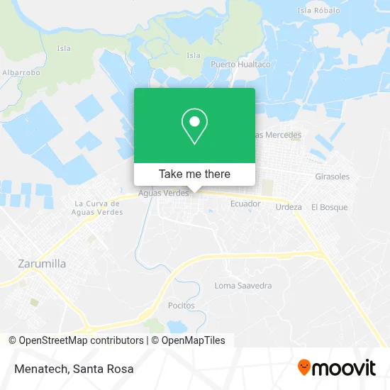 Menatech map