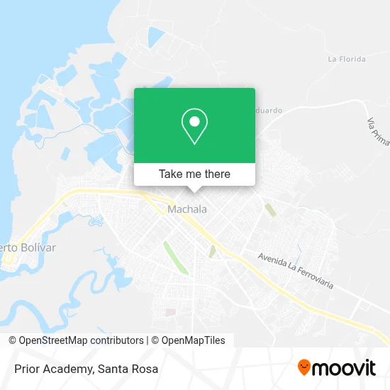 Prior Academy map
