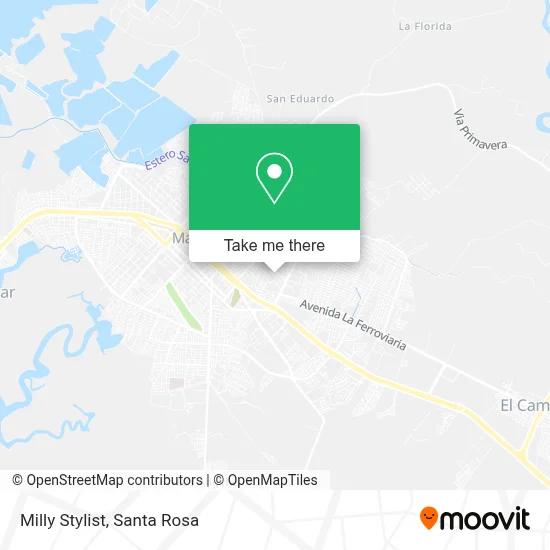 Milly Stylist map