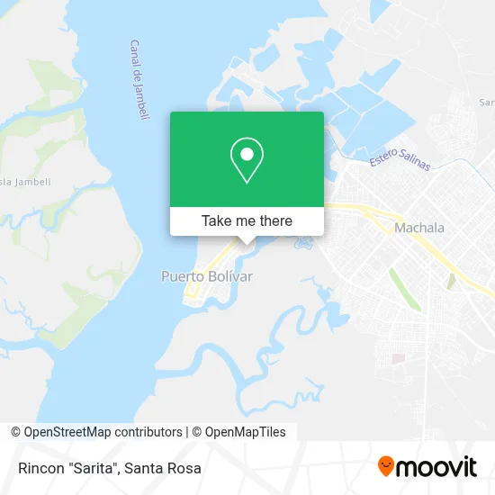 Rincon "Sarita" map