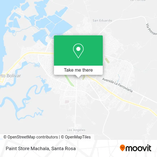 Paint Store Machala map