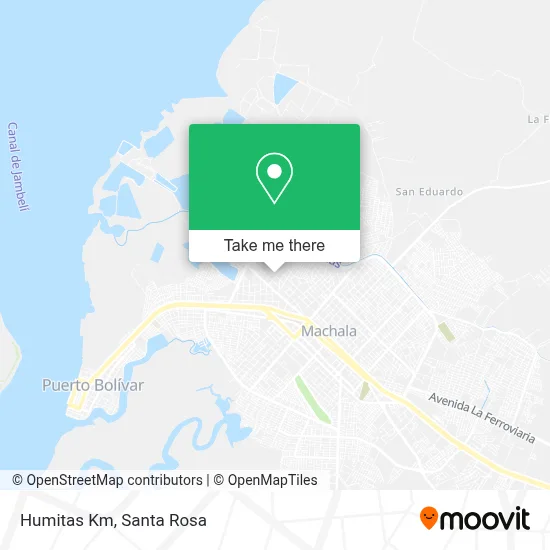 Humitas Km map