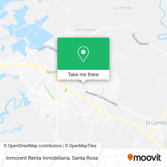 Inmorent Renta Inmobiliaria map