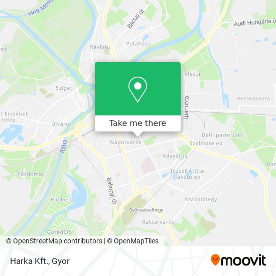 Harka Kft. map