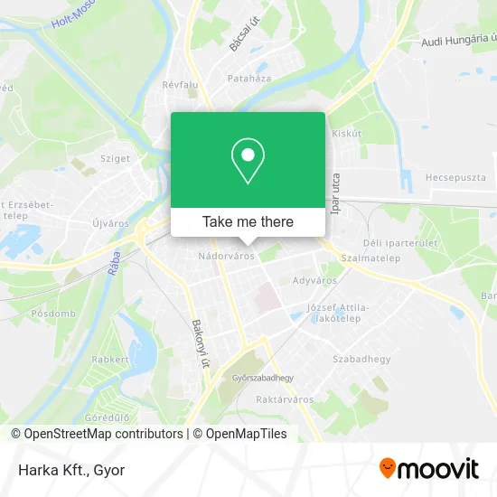 Harka Kft. map