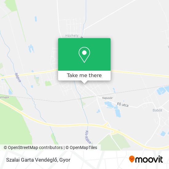 Szalai Garta Vendéglő map