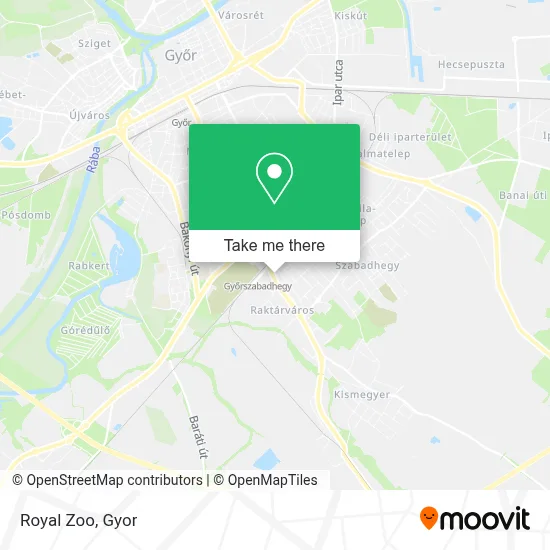 Royal Zoo map