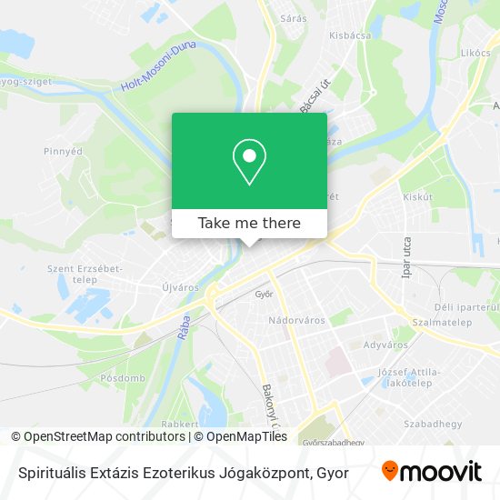 Spirituális Extázis Ezoterikus Jógaközpont map
