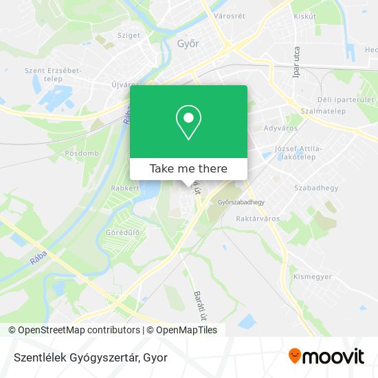 Szentlélek Gyógyszertár map