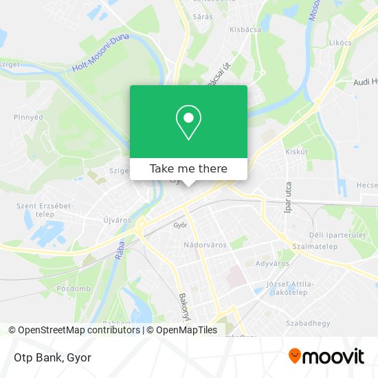 Otp Bank map