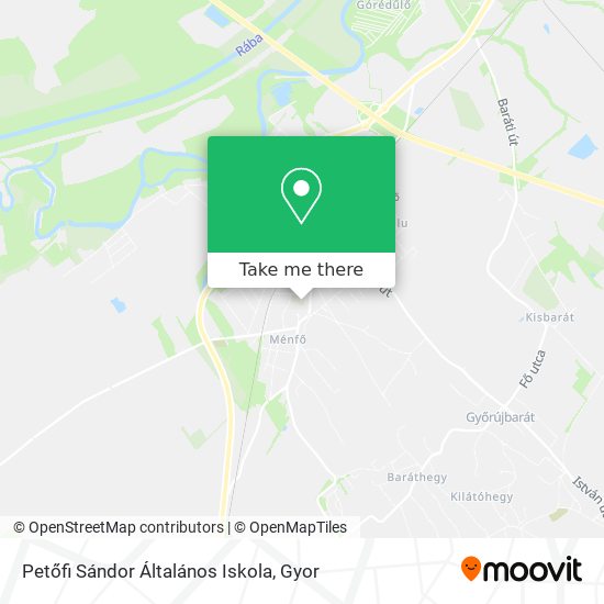 Petőfi Sándor Általános Iskola map