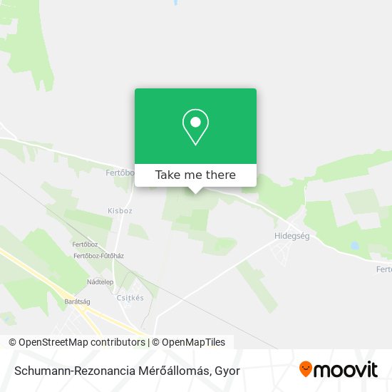 Schumann-Rezonancia Mérőállomás map