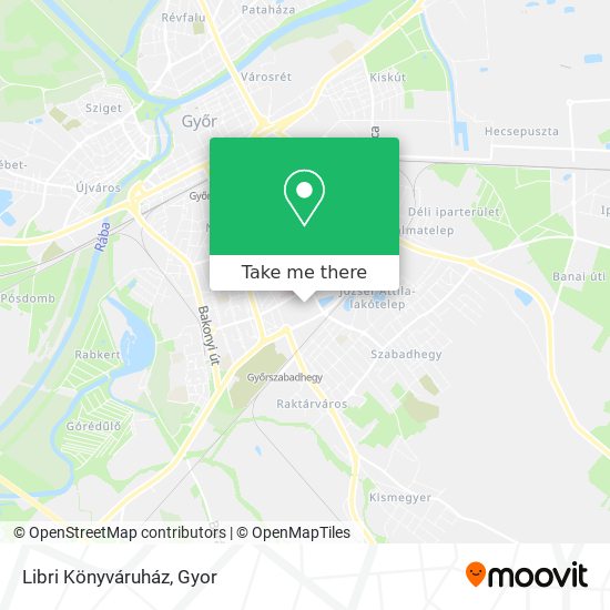 Libri Könyváruház map