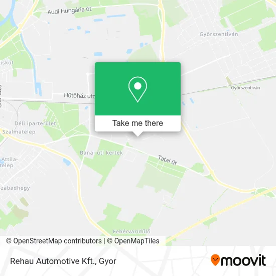 Rehau Automotive Kft. map