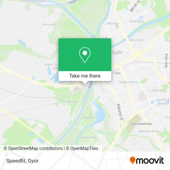 Speedfit map