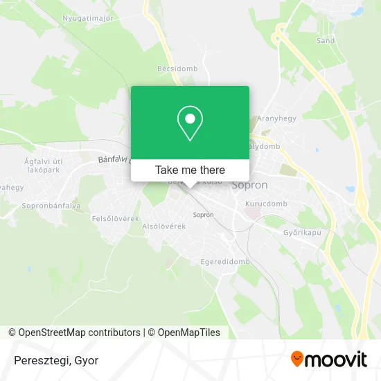 Peresztegi map
