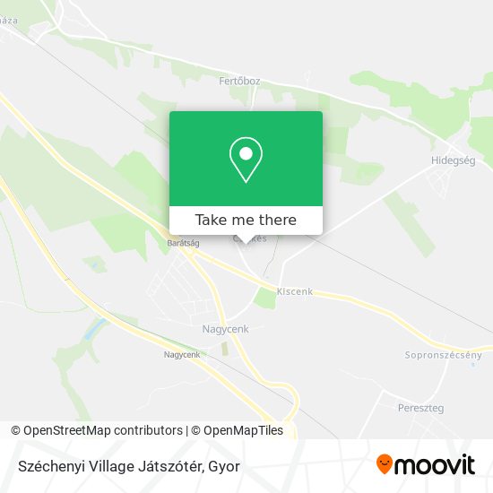 Széchenyi Village Játszótér map