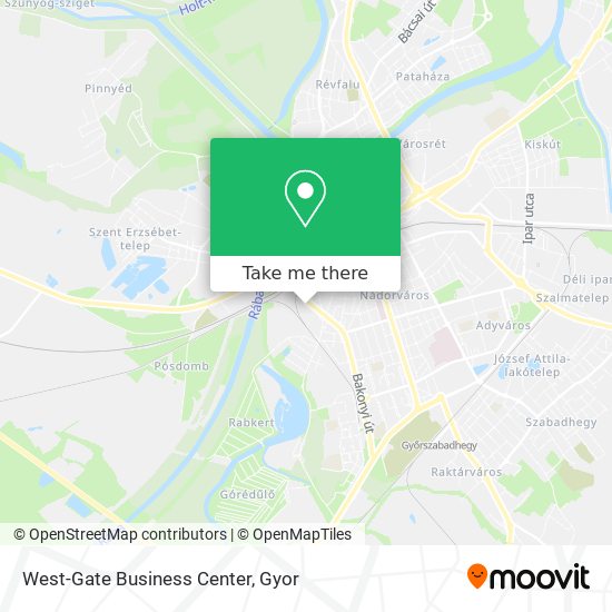 West-Gate Business Center map