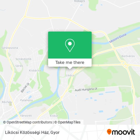 Likócsi Közösségi Ház map