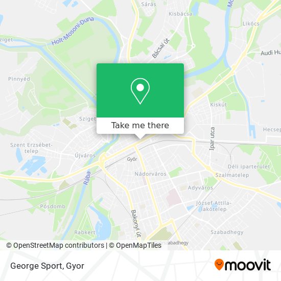 George Sport map