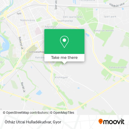 Ötház Utcai Hulladékudvar map