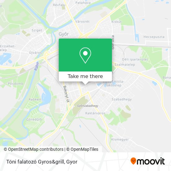 Tóni falatozó Gyros&grill map