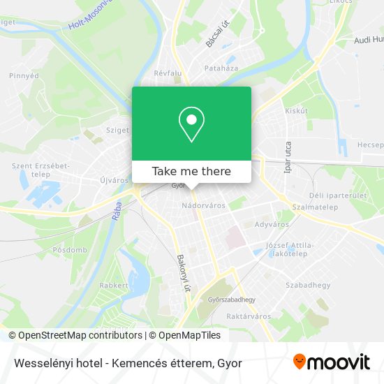 Wesselényi hotel - Kemencés étterem map