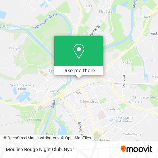 Mouline Rouge Night Club map