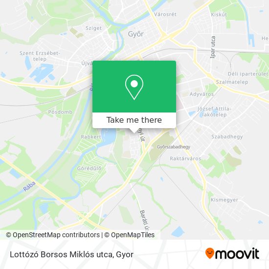 Lottózó Borsos Miklós utca map